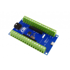 Screw Terminal Breakout Board with I2C and USB Interface for Onion Omega 2 and Onion Omega 1